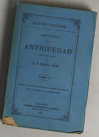 Historia de la antigüedad