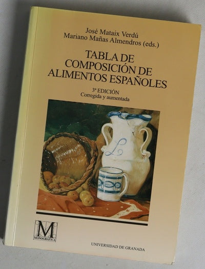 Tabla de composición de alimentos españoles