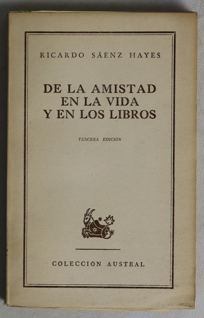 De la amistad en la vida y en los libros...