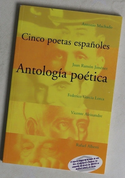 Antología poética cinco poetas españoles