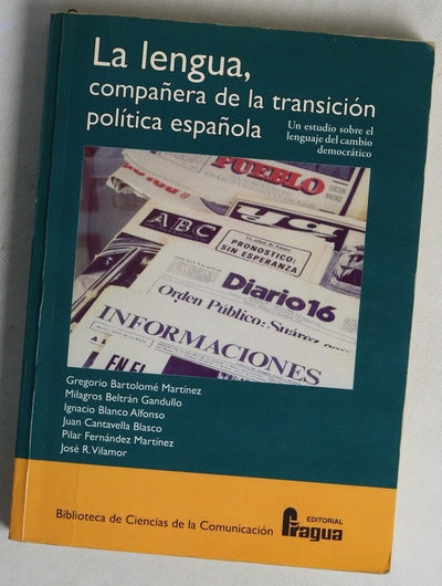 La lengua, compañera de la transicion politica española