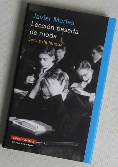 Lección pasada de moda : letras de lengua