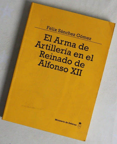 El arma de artillería en el reinado de Alfonso XII