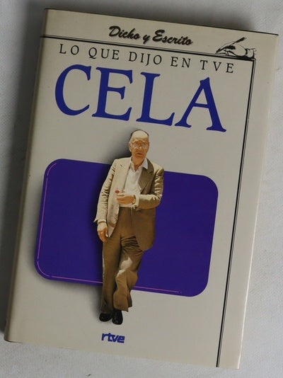 Lo que dijo en TVE Cela
