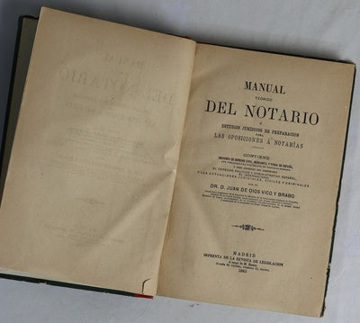 Manual del notario