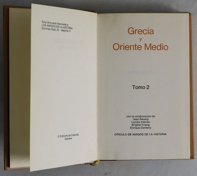 Grecia y oriente medio v.2