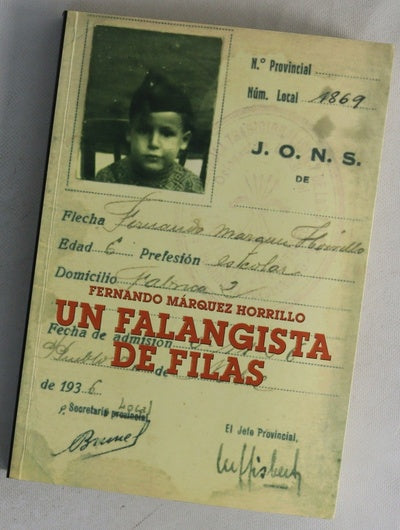 Una falangista de filas