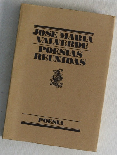 Poesías reunidas (1945-1990)
