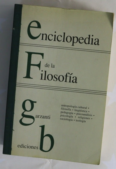 Enciclopedia de la filosofía