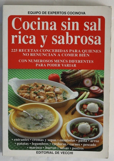Cocina sin sal rica y sabrosa