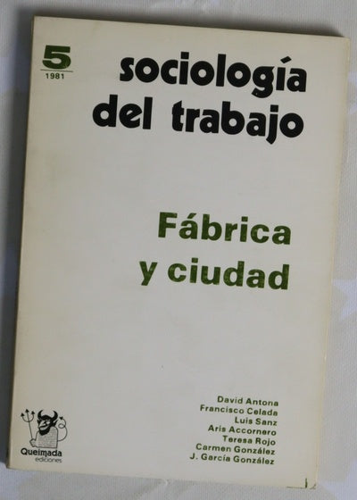 Sociologia del trabajo