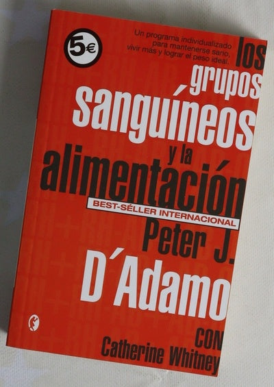 Los grupos sanguíneos y la alimentación