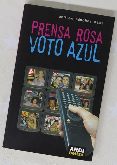 Prensa rosa, voto azul