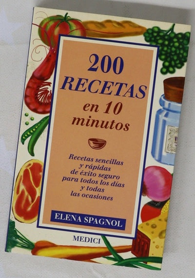 200 recetas en 10 minutos