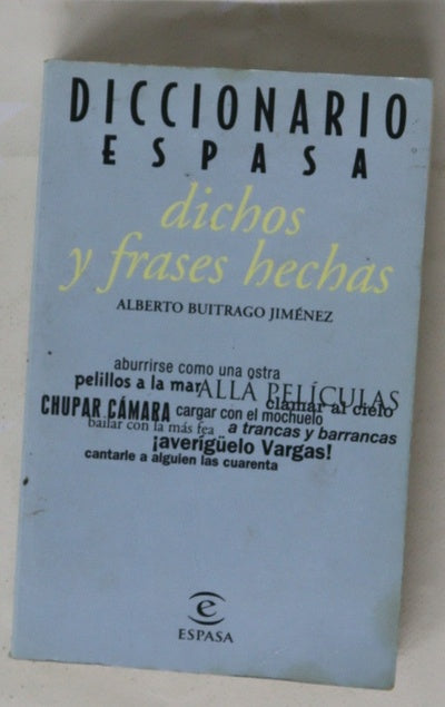 Diccionario de dichos y frases hechas