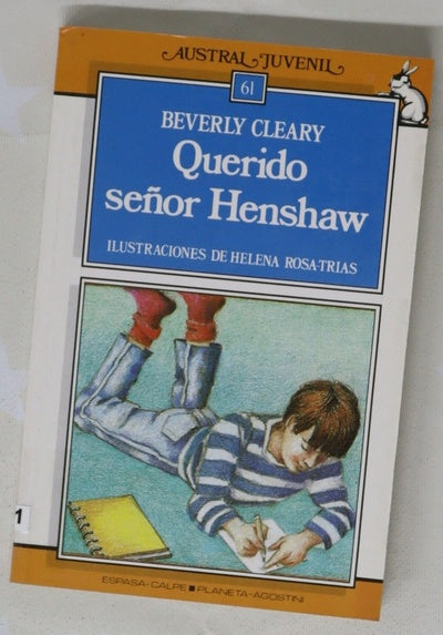 Querido señor Henshaw