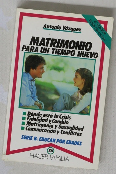 Matrimonio para un tiempo nuevo
