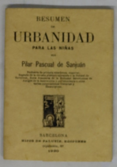 Resumen de urbanidad para las niñas