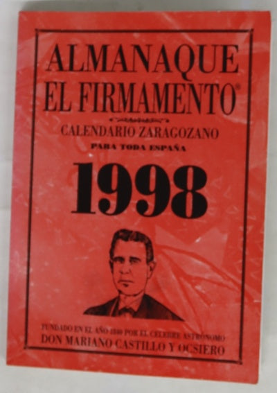 Almanaque El Firmamento. Calendario zaragozano, 1998
