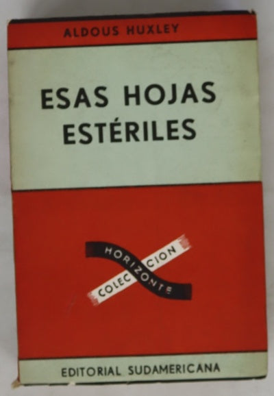 Esas hojas estériles