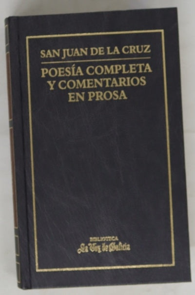 Poesía completa y comentarios en prosa