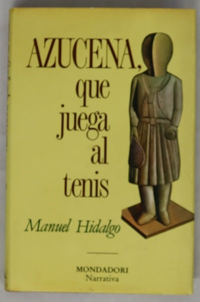 Azucena, que juega al tenis