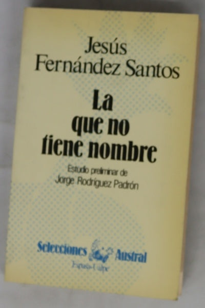 La que no tiene nombre