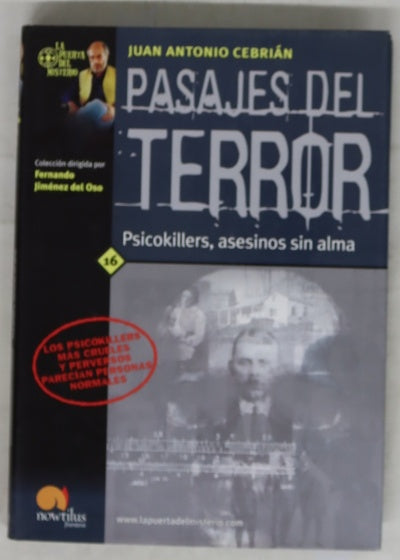 Pasajes del terror psicokillers, asesinos sin alma