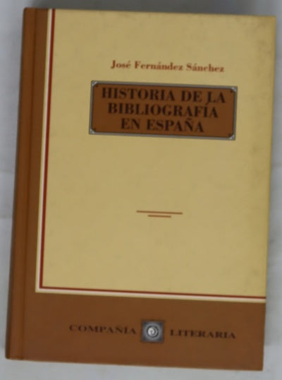 Historia de la bibliografía en España