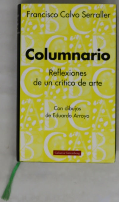 Columnario : reflexiones de un crítico de arte