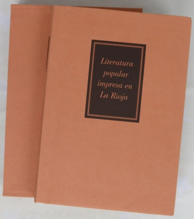 Literatura popular impresa en La Rioja