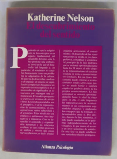 El descubrimiento del sentido la adquisición del significado compartido