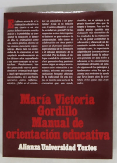 Manual de orientación educativa