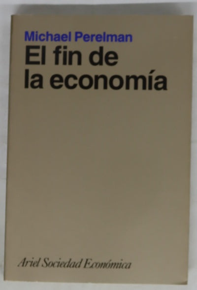 El fin de la economía