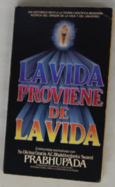La vida proviene de la vida
