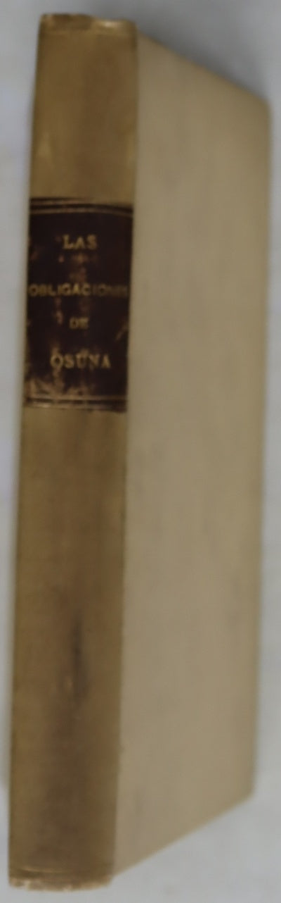 Las obligaciones de Osuna historia de un negocio