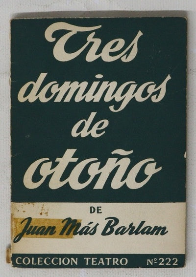 Tres domingos de otoño