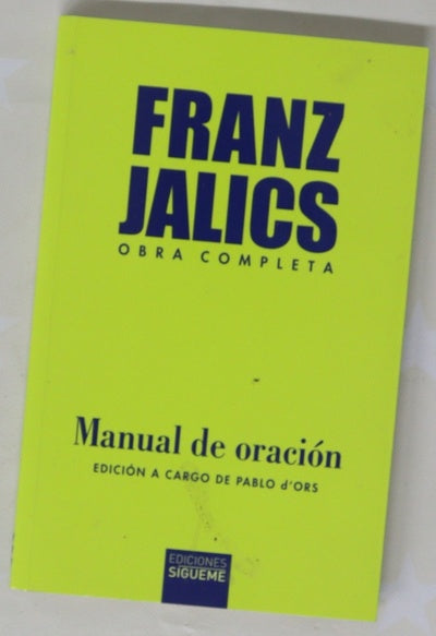 Manual de oración : nueve propuestas para el entrenamiento espiritual