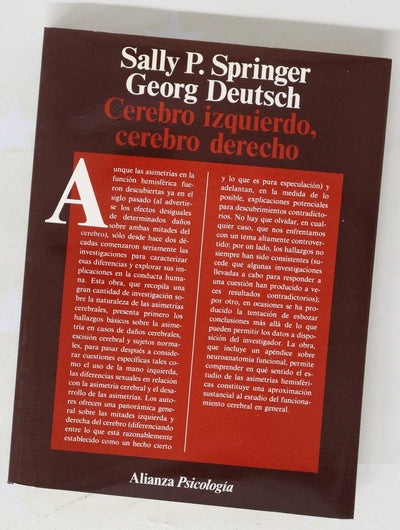 Cerebro izquierdo, cerebro derecho