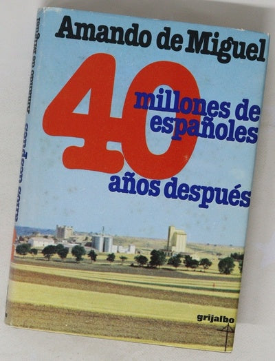 40 millones de españoles 40 años después