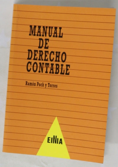 Manual de derecho contable