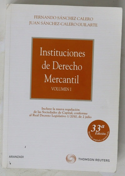 Instituciones de derecho mercantil