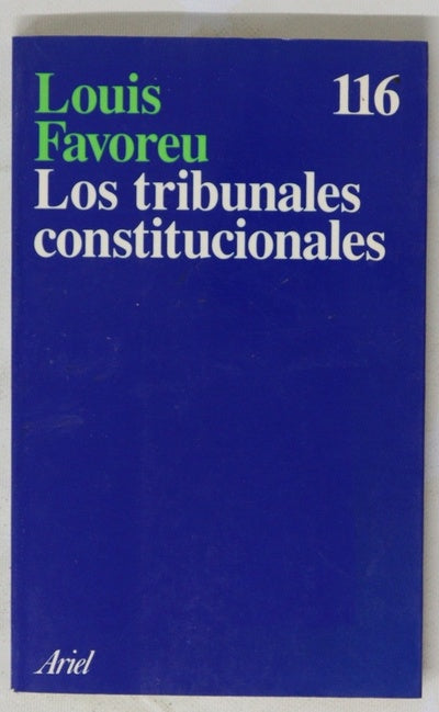 Los tribunales constitucionales