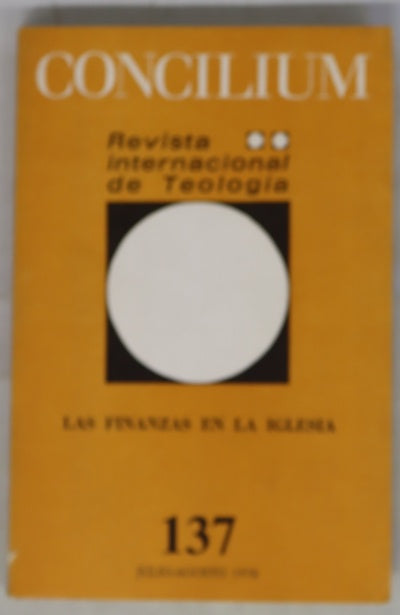 Concilium revista internacional de teología, número 137: Las finanzas de la iglesia