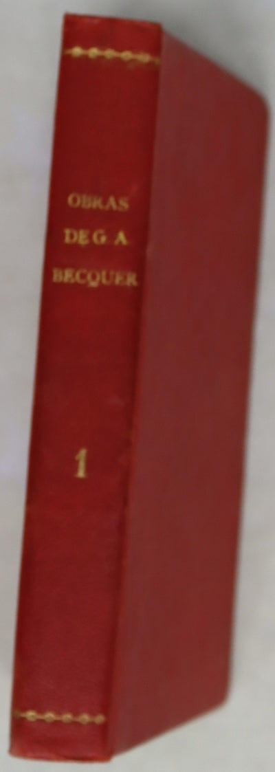 Obras de Gustavo A. Bécquer, tomo I