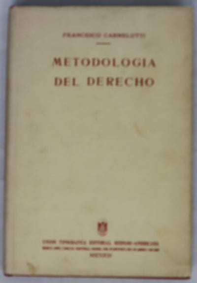 Metodología del derecho