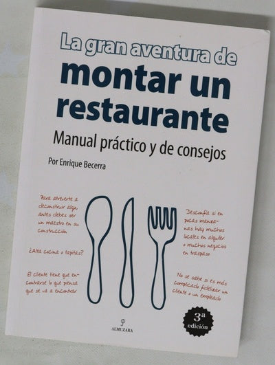 La gran aventura de montar un restaurante manual práctico y de consejos