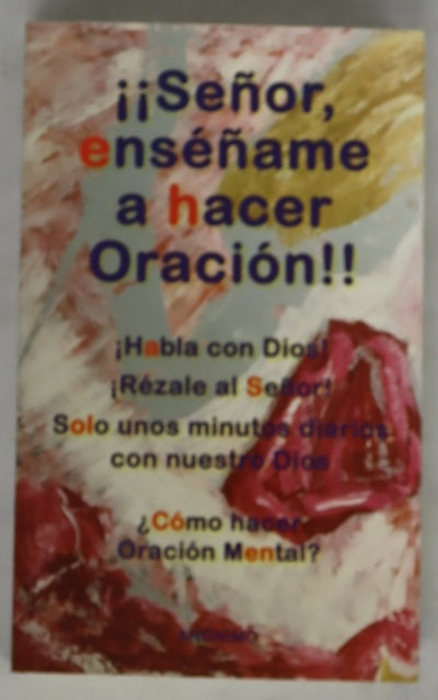 ¡¡Señor, enséñame a hacer oración!! : ¡habla con Dios!, ¡rézale al Señor!, solo unos minutos diarios con nuestro Dios