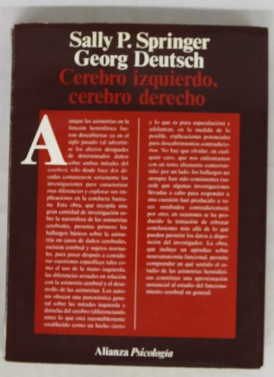 Cerebro izquierdo, cerebro derecho