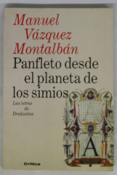 Panfleto desde el planeta de los simios